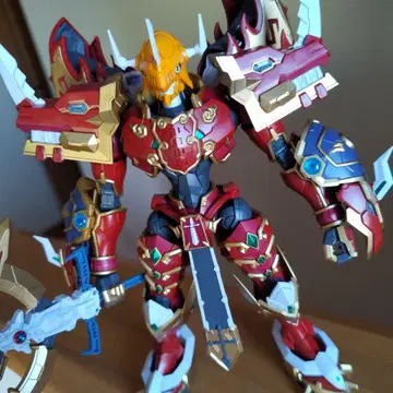 반다이 카이젤그레이몬 금 페인팅