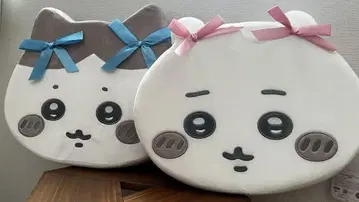 치이카와 (먼작귀) 하치와레 저반발 쿠션 ~리본~