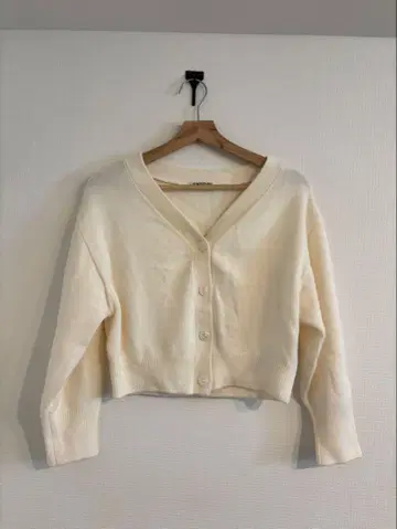 SNIDEL 아이보리 가디건 프리 사이즈