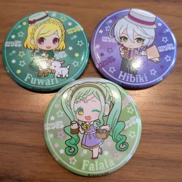 프리파라 라이브 캔뱃지 후와리 히비키 파라라