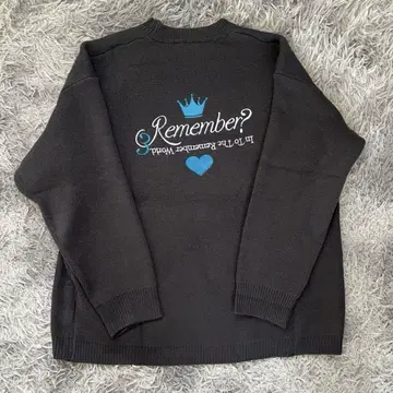 Remember King & Heart 루즈 니트 L