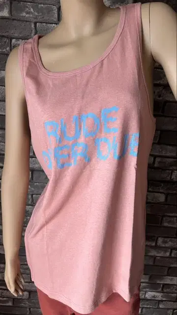 루드 갤러리 탱크탑 RUDE 프린트