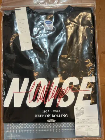 챌린저 T셔츠 NOISE 챌린저 S사이즈