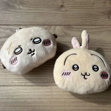 치이카와 봉제인형 패스케이스 파우치 세트