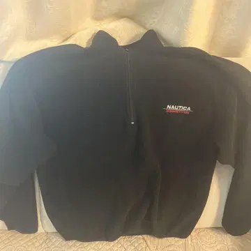 인기 컬러 90s NAUTICA COMPETITION 블랙 플리스