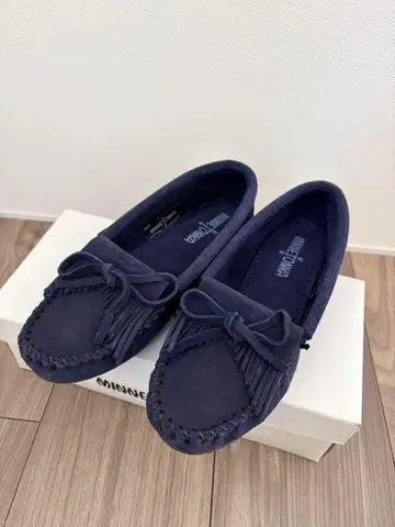 미네통카 MINNETONKA 모카신 신발 kilty-409T-nv