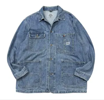 90s 빈티지 워얼드 워커스 데님 커버올 남성용 L