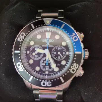 SEIKO 다이버 워치 크로노그래프