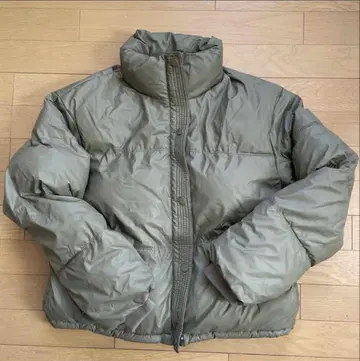 새상품 카키 올리브 그린 다운 자켓 다운 XL