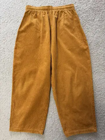 voiry SUNDAY PANTS - CORDUROY MUSTARD