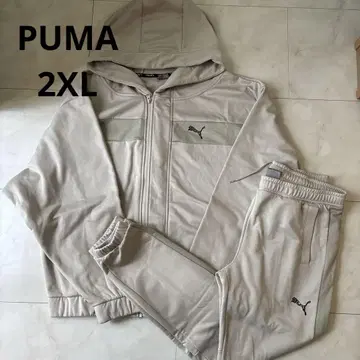 푸마 후드 부착 저지 베이지 2XL