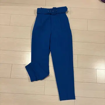 ZARA 하이웨스트 벨트 팬츠 S 사이즈