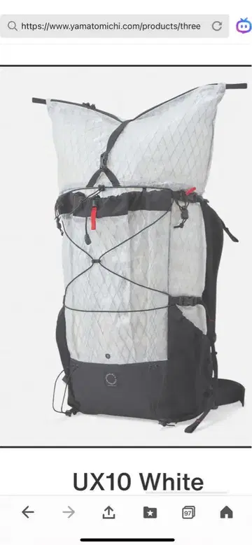 야마토미치 UX10 백팩 THREE