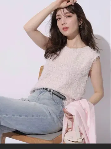 아푸와이저 리셰 프렌치 슬리브 포근포근 탑