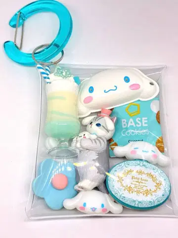 시나모롤 [ 몽환룩 시나몬 ] 가챠 세트 모프 샌드 아틀리에 우카이