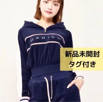 미개봉 새상품 다리치 라인 벨로아 숏 후디 FREE Darich
