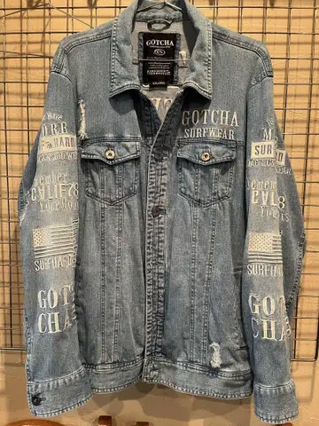 GOTCHA 데님 자켓 XXL stretch의 G 중고품