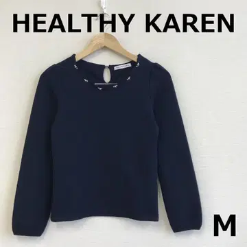 C1015A11 [ HEALTHY KAREN ] 비쥬 장식 티셔츠