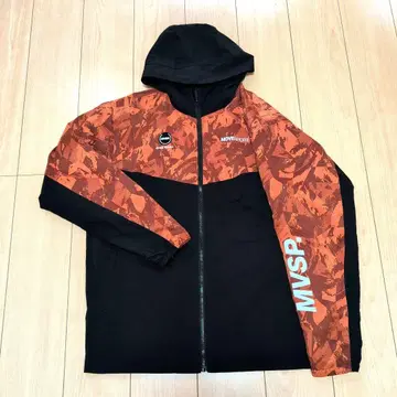 Move Sport 나일론 윈드 브레이커 자켓 오렌지/블랙