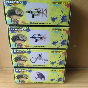 스플래툰 3 무기 컬렉션 3 4체