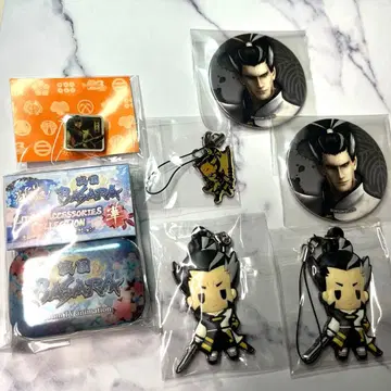 전국 BASARA 마츠나가 히사히데 굿즈 7점 모음 BASARA