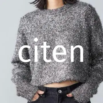 CITEN 시텐 키라키라 니트 풀오버
