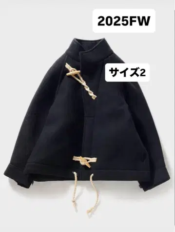 신 25AW HYKE 더블 페이스 더플 재킷