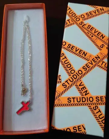 STUDIOSEVEN 목걸이 핑크