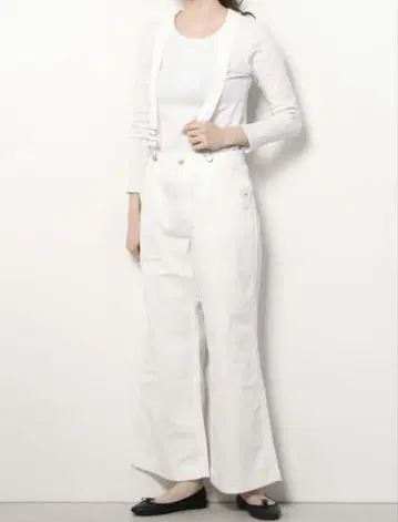 GAP FREE&FLOW 데님 서스펜더 살로펫