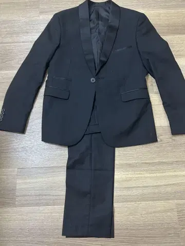 남성용 턱시도 블랙 L