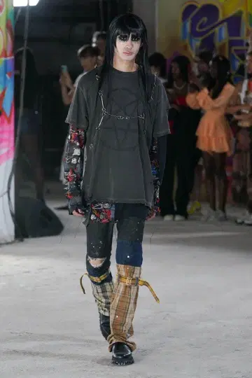 kidill 24ss 명작 DESTROY T-SHIRT 키디루 티셔츠