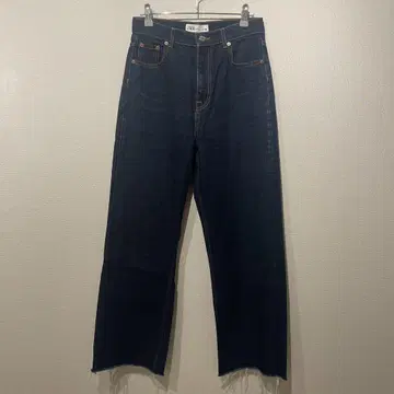 아름다운 실루엣 ZARA 데님 와이드 컷오프 MEX26 인디고