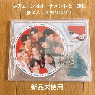FUJIYA x Snow Man 크리스마스 오너먼트 2024