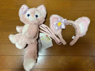 택 포함 새상품 리나벨 봉제 인형 미니백 새상품급 머리띠 더피