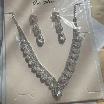 브라이덜 액세서리 목걸이 귀걸이