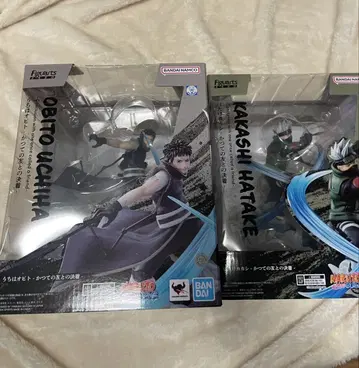 개봉품 NARUTO 피규어아트제로 초격전 카카시 오비토 피규어