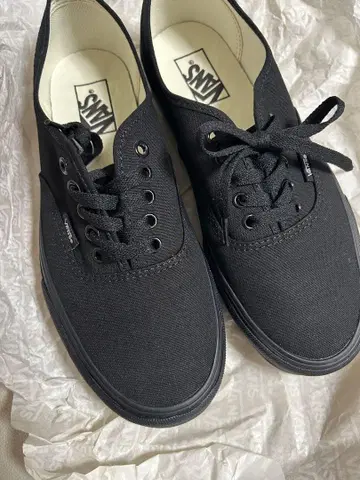 반스 VANS 오센틱 블랙블랙