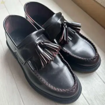 [ 새상품급 ] Dr. Martens 로퍼 체리 레드