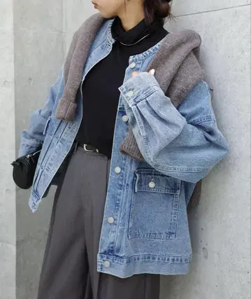 앤도미 데님 자켓 L