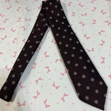 새상품 EMPORIO ARMANI 아르마니 넥타이 와인 (3317)