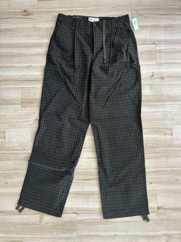 새상품 M GAP 배기핏 체크 무늬 팬츠