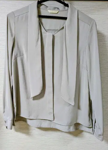 BEAMS HEART 스카프 포함 긴팔 셔츠