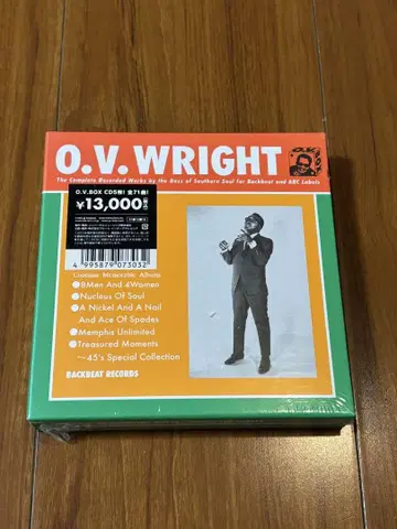 미개봉품 O.V. WRIGHT 완전 수록 작품집