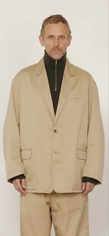 graphpaper Suvin Chino Oversized Jacket