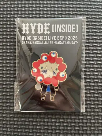 EXPO 2025 핀 배지 오사카 만박  HYDE Ver.