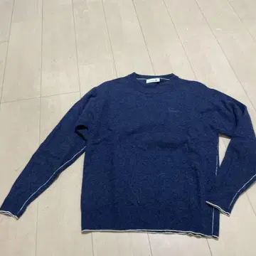 LACOSTE 네이비 긴팔 스웨터 34