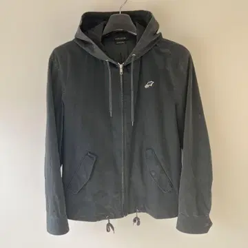 Marc Jacobs 후드 부착 다크 그레이 자켓