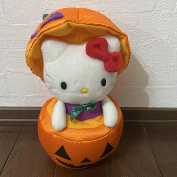 헬로키티 호박 봉제 인형