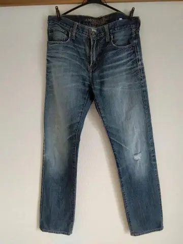 American Eagle 스트레이트 데님 라이트 블루