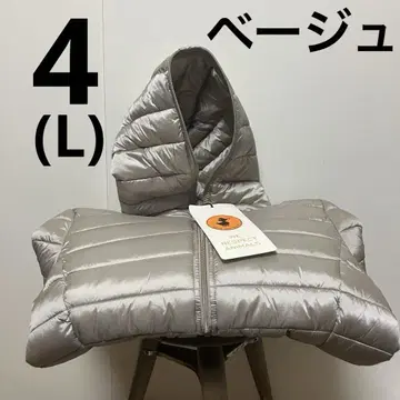 세이브 더 덕 SAVE THE DUCK 에코 다운 후디드 숏 기장